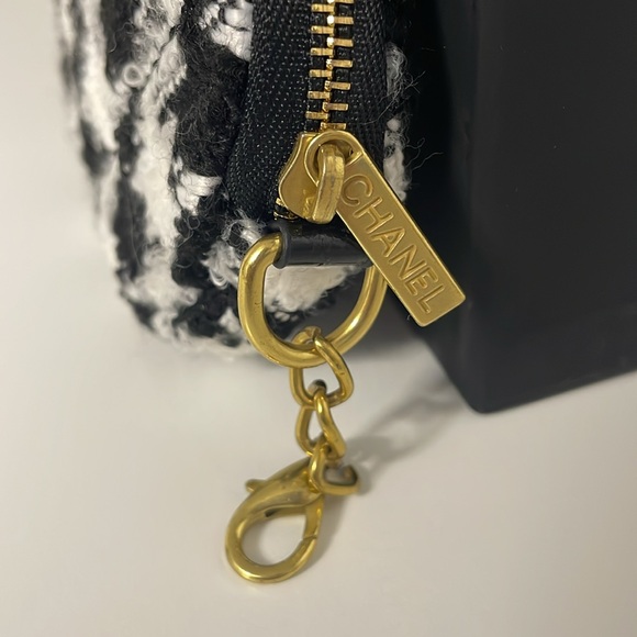 Chanel Makeup Tweed Coin Pouch Box & Ribbon - Picture 4 of 7